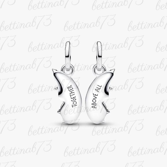 Pandora Splittable Butterfly Dangle Charm - Picture 2 of 5